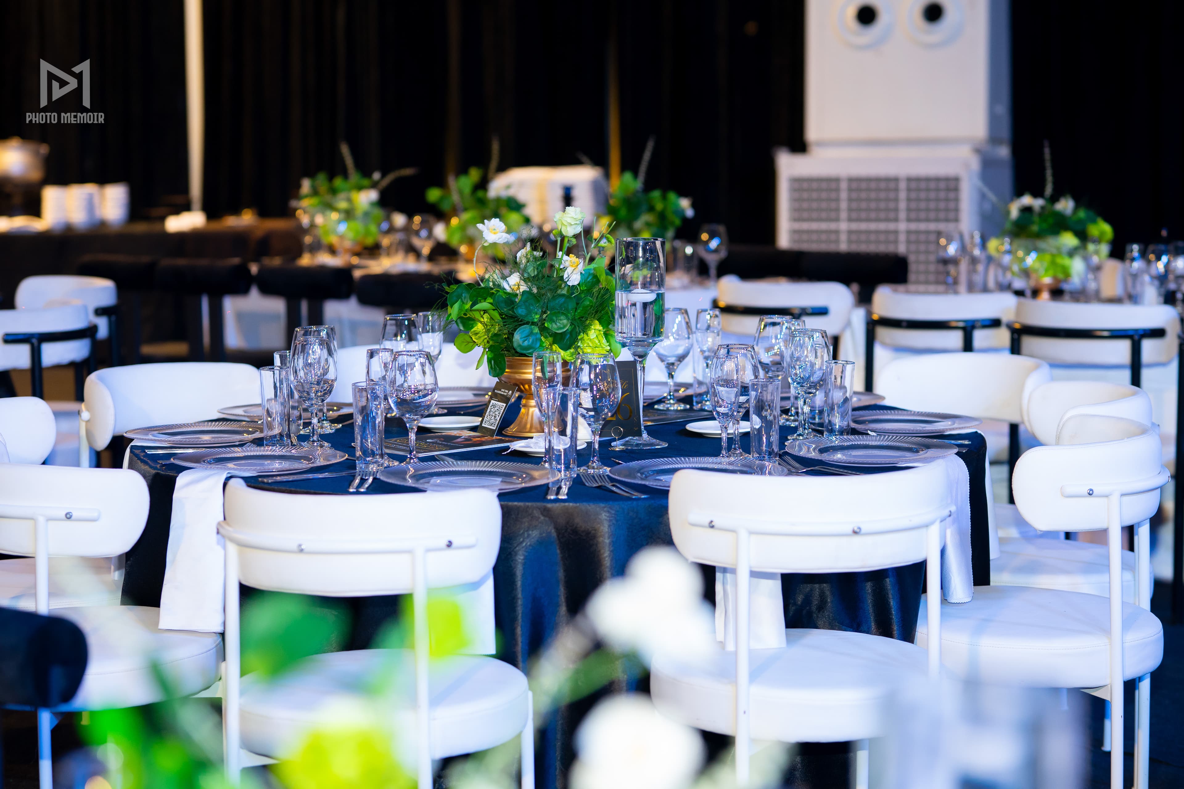 Formal table setting at the 2025 OAA President's Ball